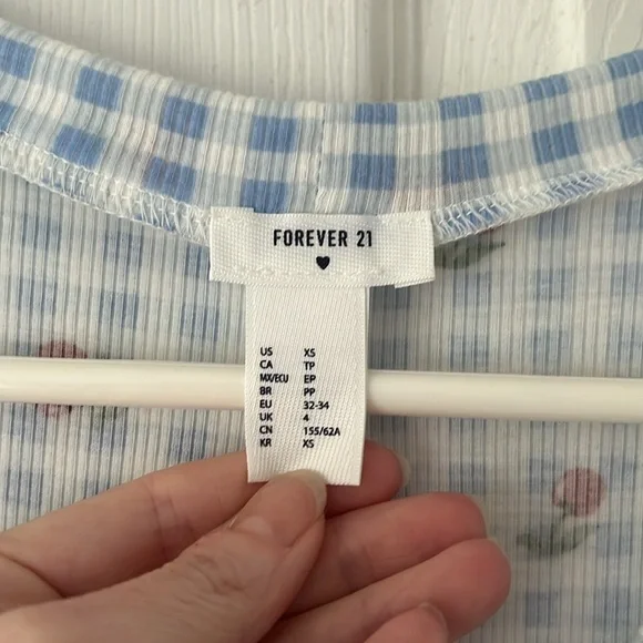 Forever 21 Cherry romper set - Picture 5 of 7